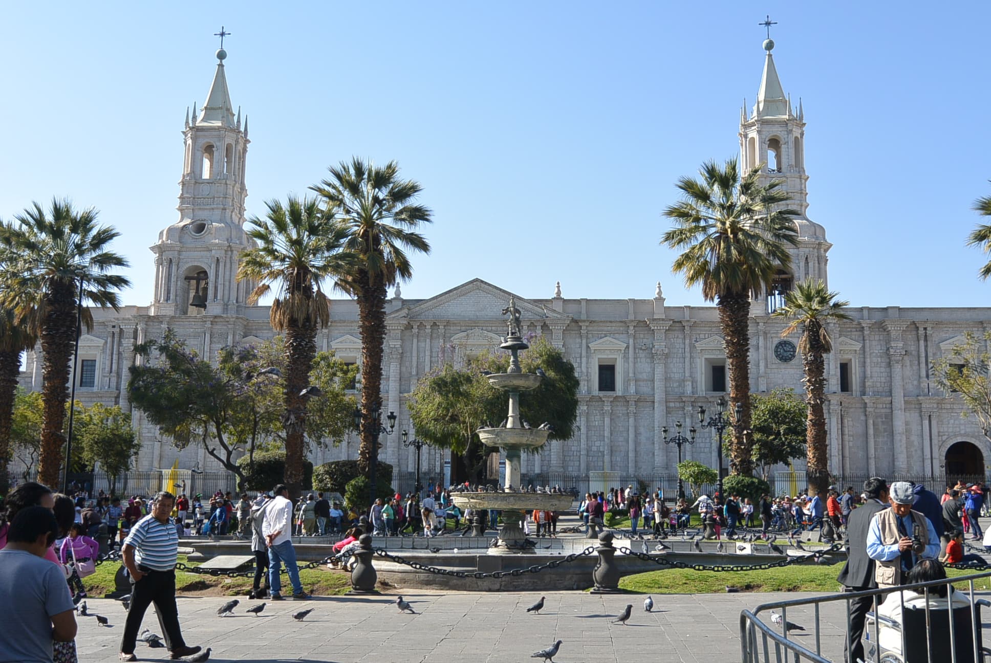 Die Kathedrale von Arequipa