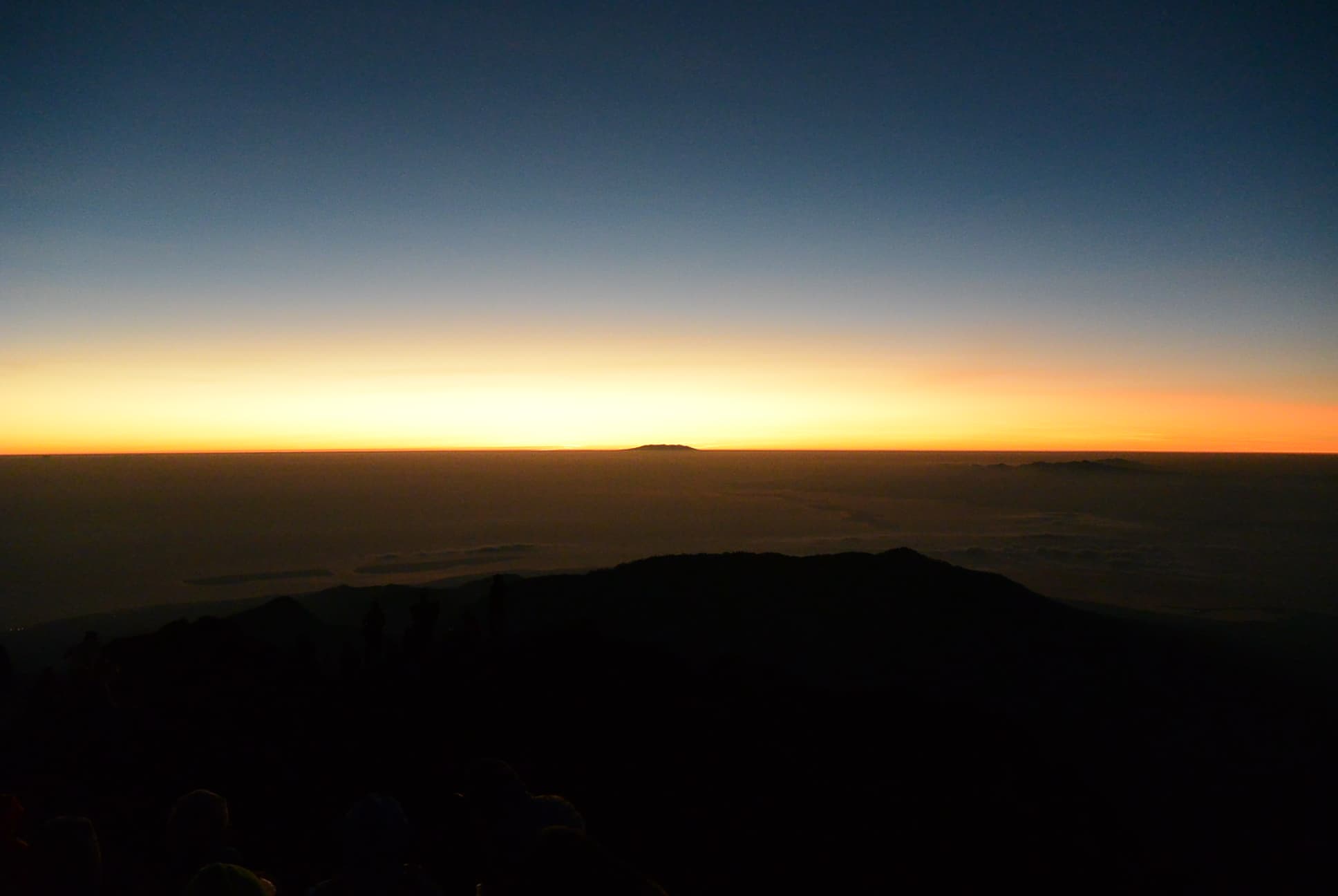 Morgenrot in der Kälte
