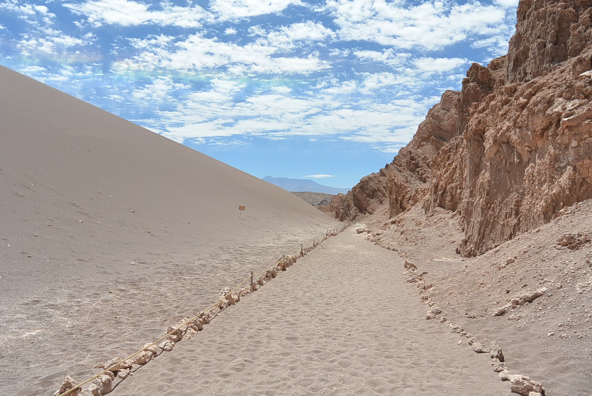 Der Weg zum Aussichtspunkt