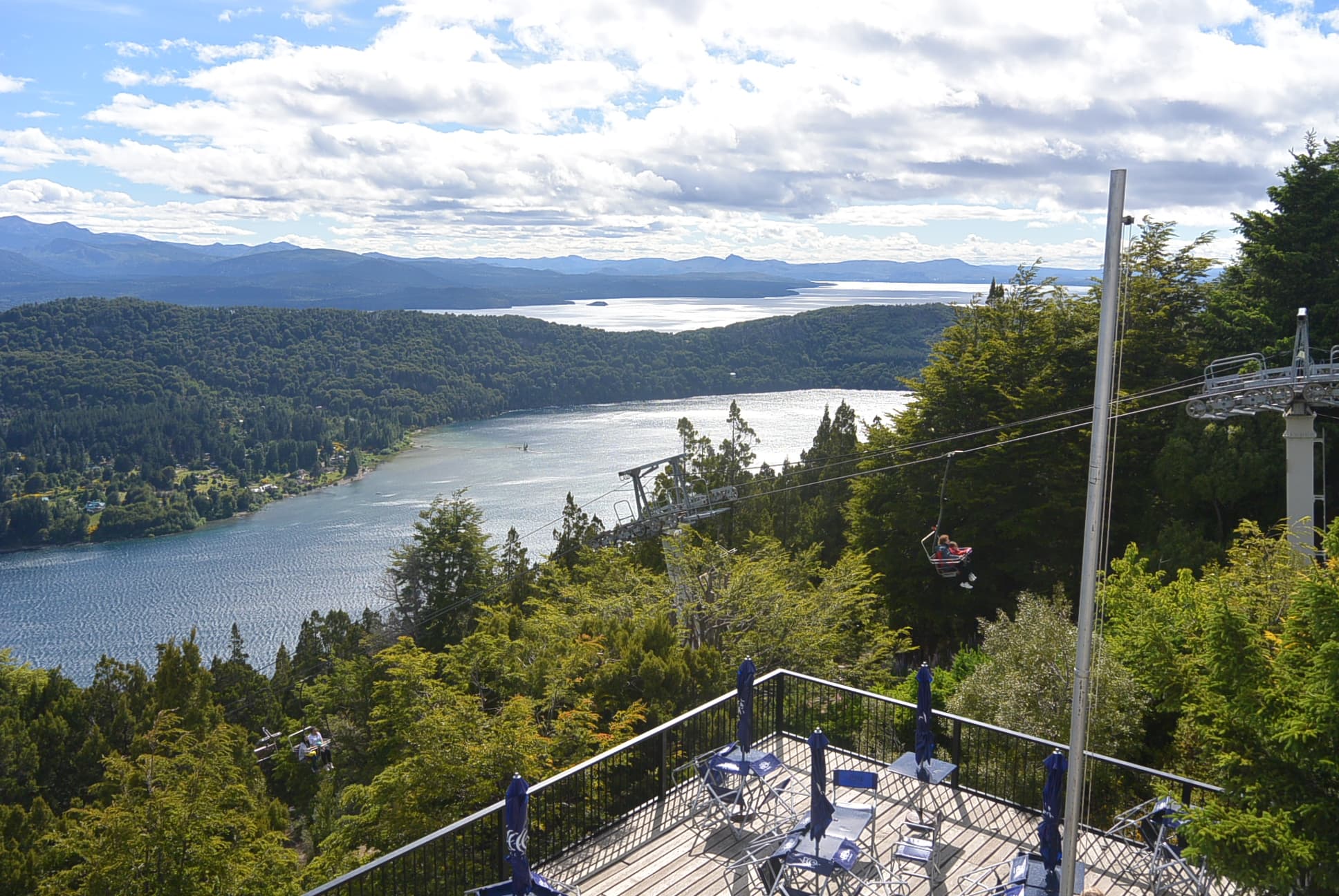 Blick zurück Richtung Bariloche