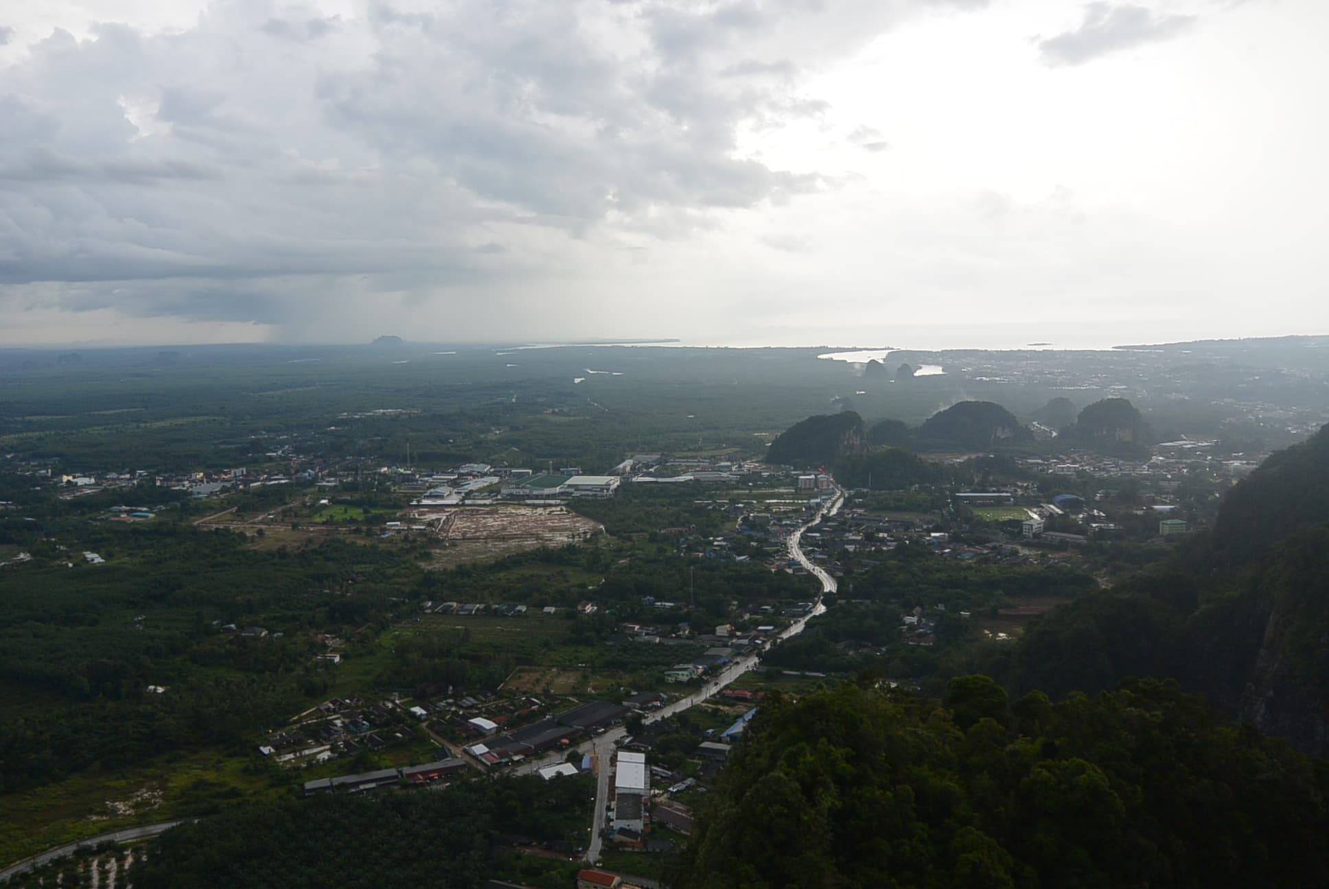 Aussicht vom Tiger Cave Temple
