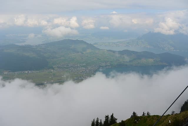 Bürgenstock vom Buochserhorn aus