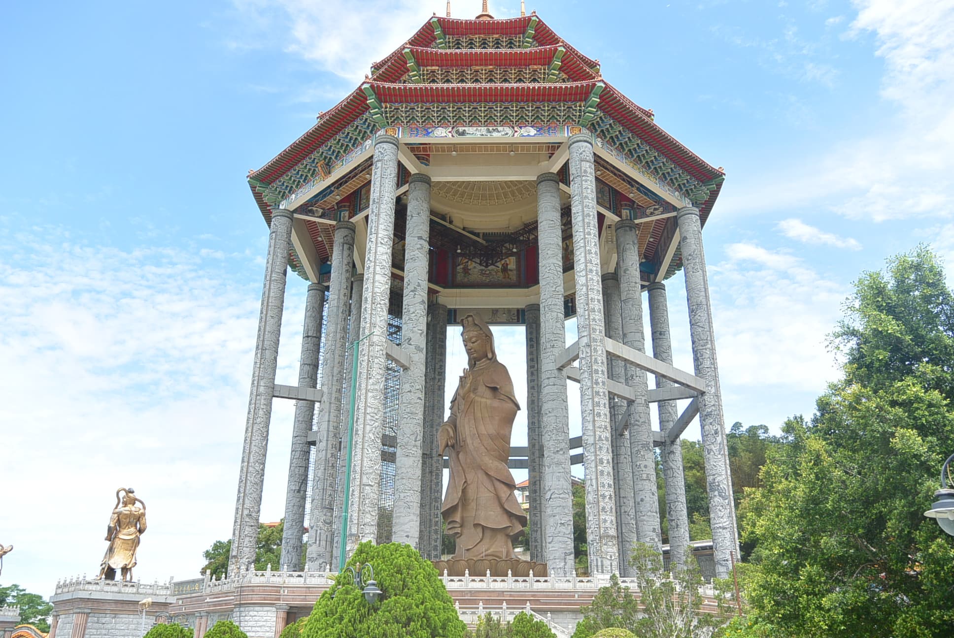 Die Statue Kuan Yin’s