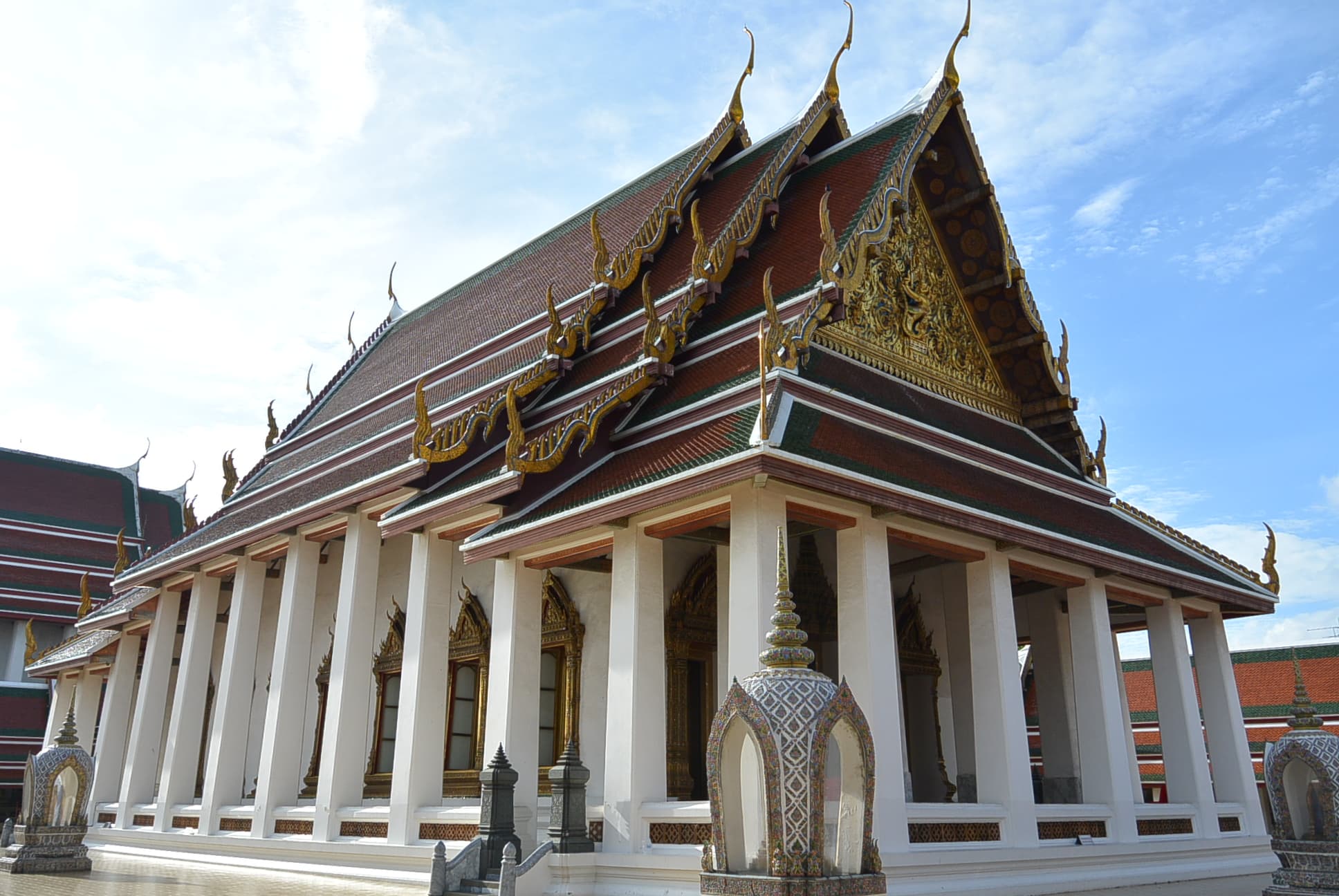 Der „kleine“ Tempel Wat Saket