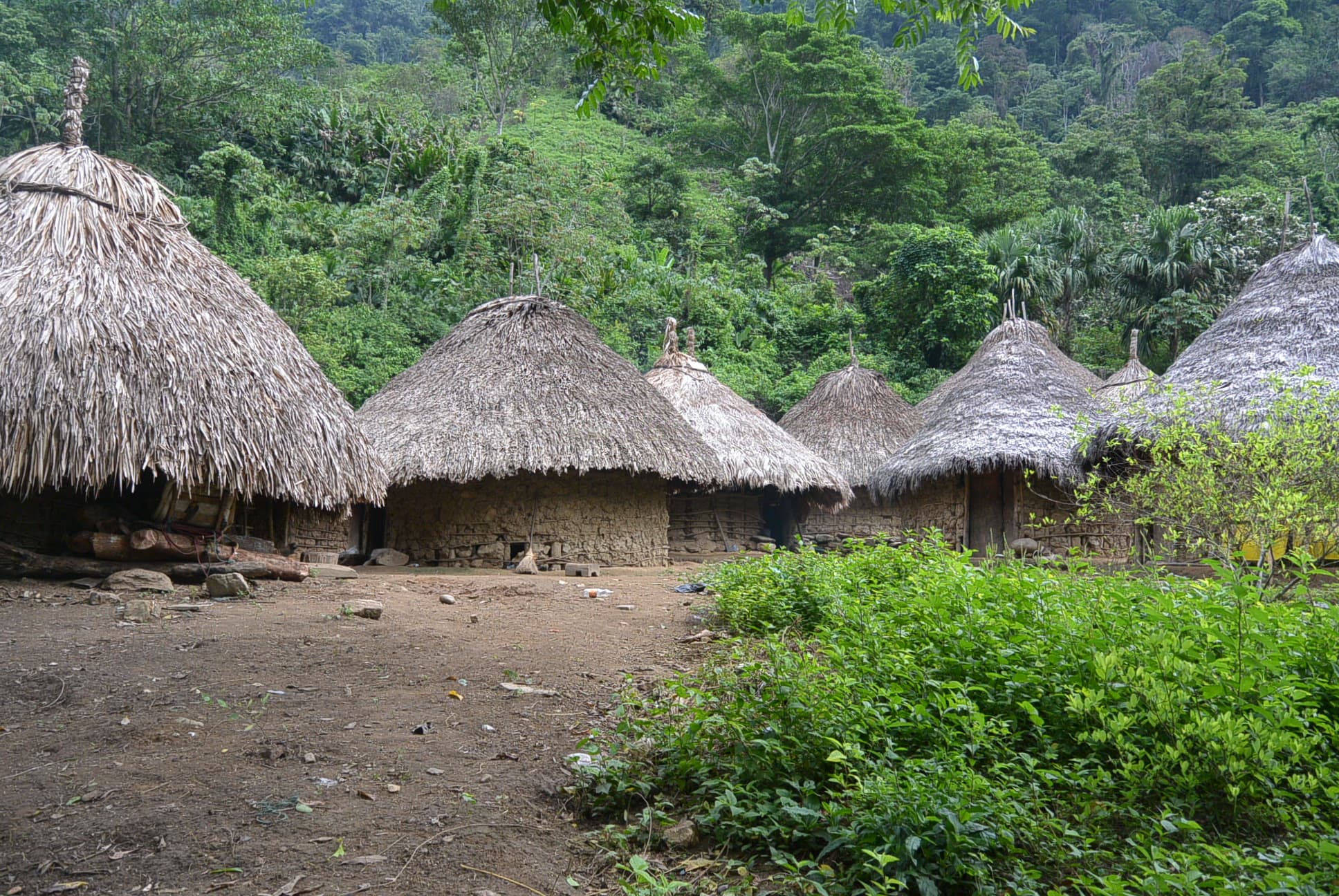 Ein Kogi-Dorf