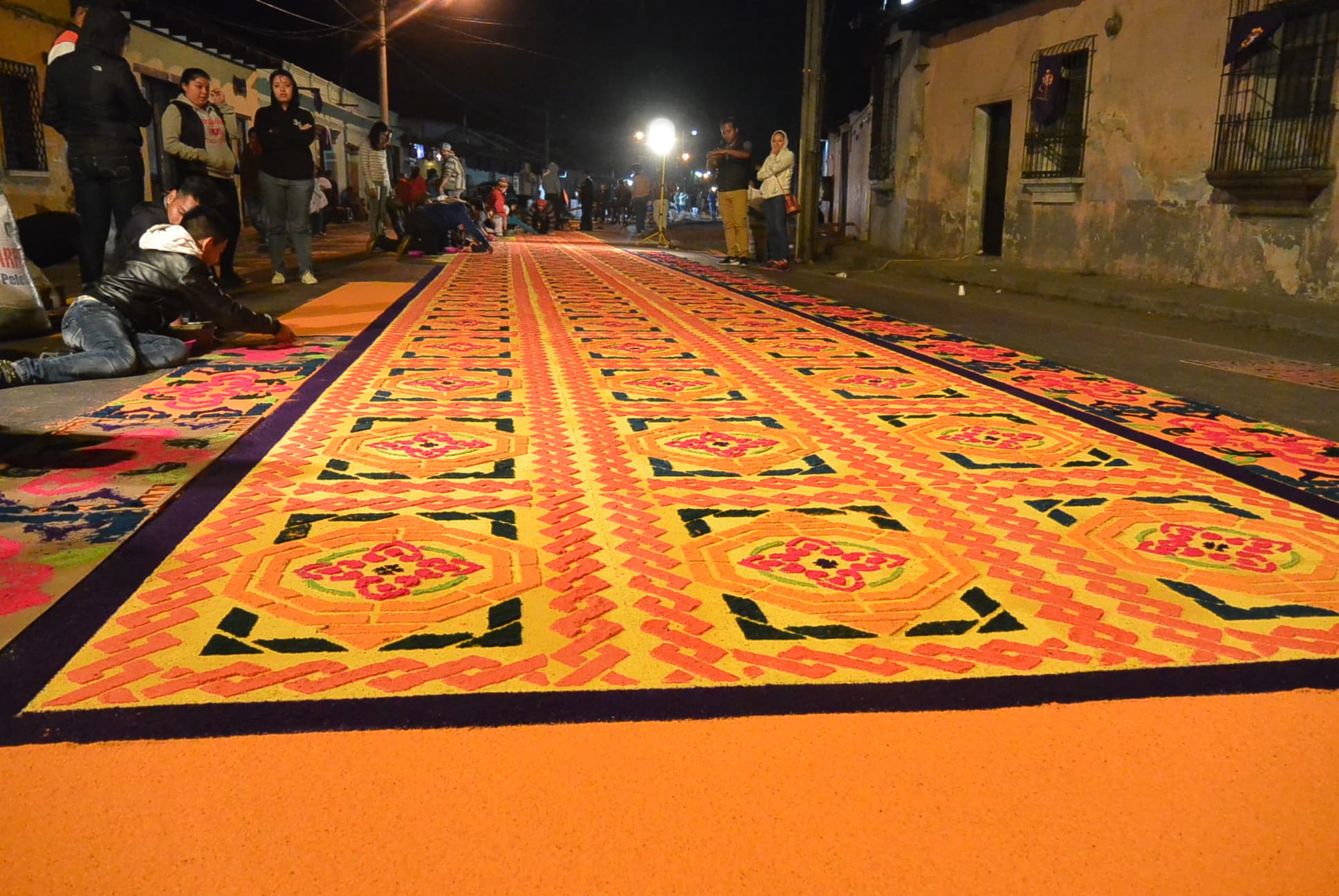 Ein besonders langer Alfombra