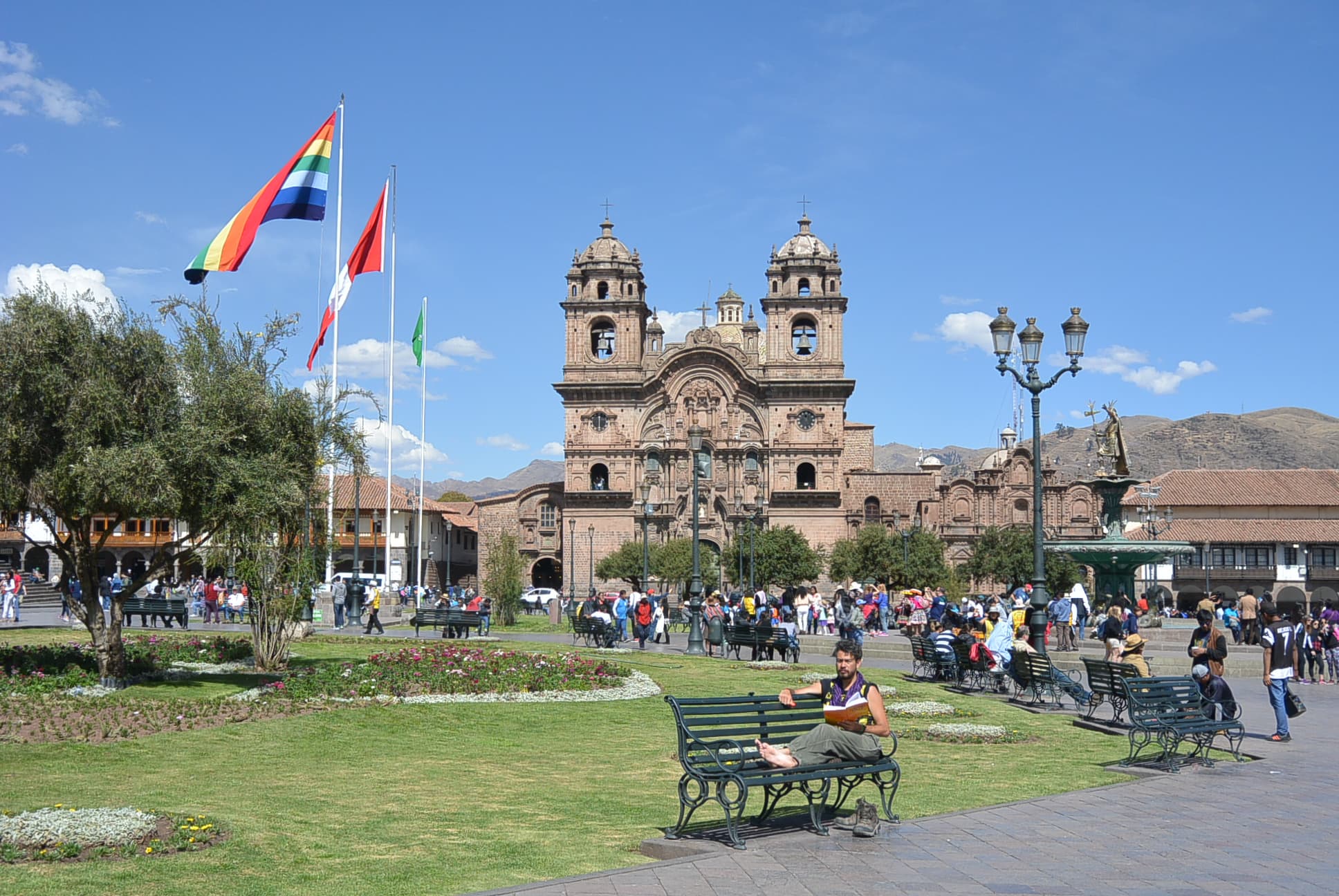 Der Plaza des Armas von Cuco