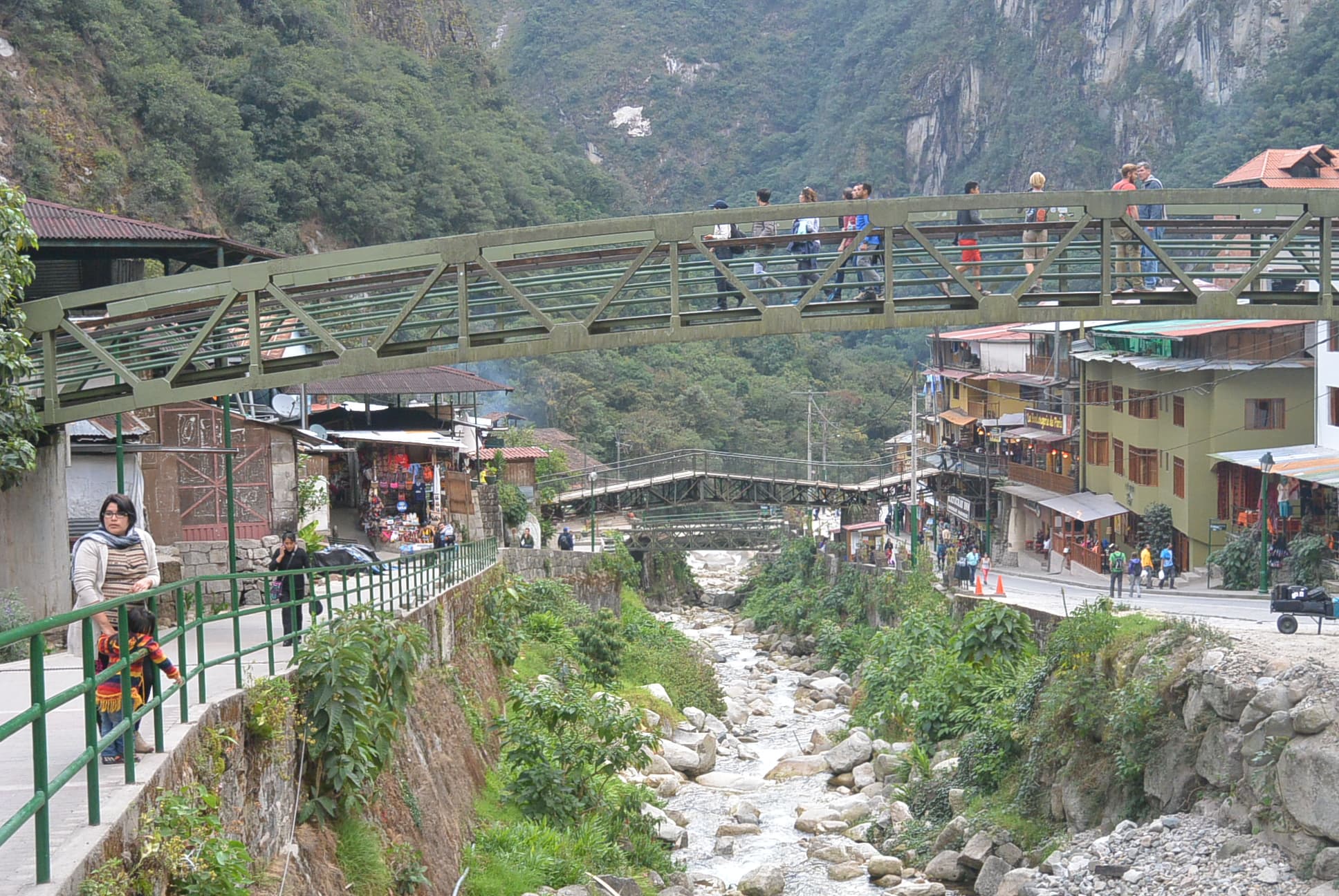 Brücken über den Rio Urubamba