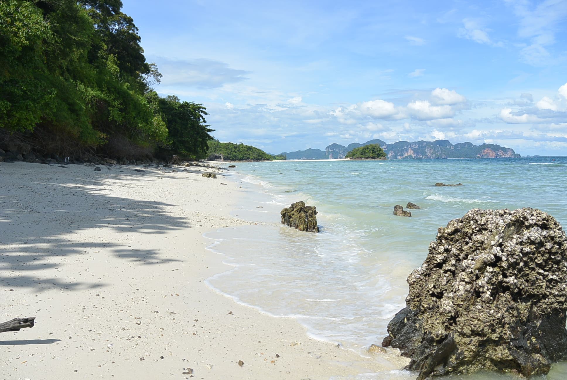 Blick zurück zur Tub Island