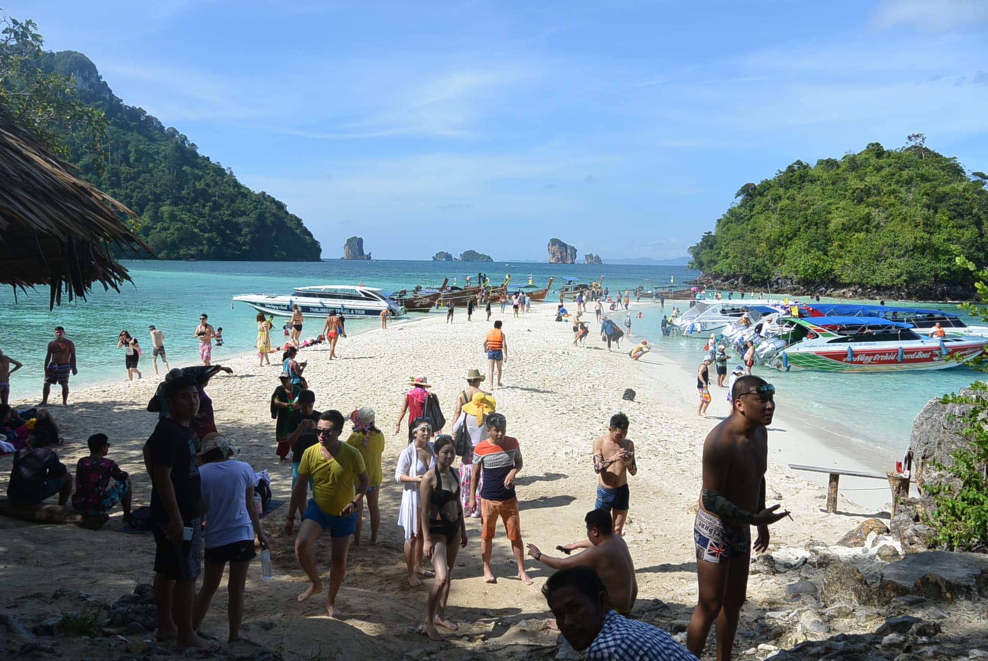Ankunft auf Tub Island