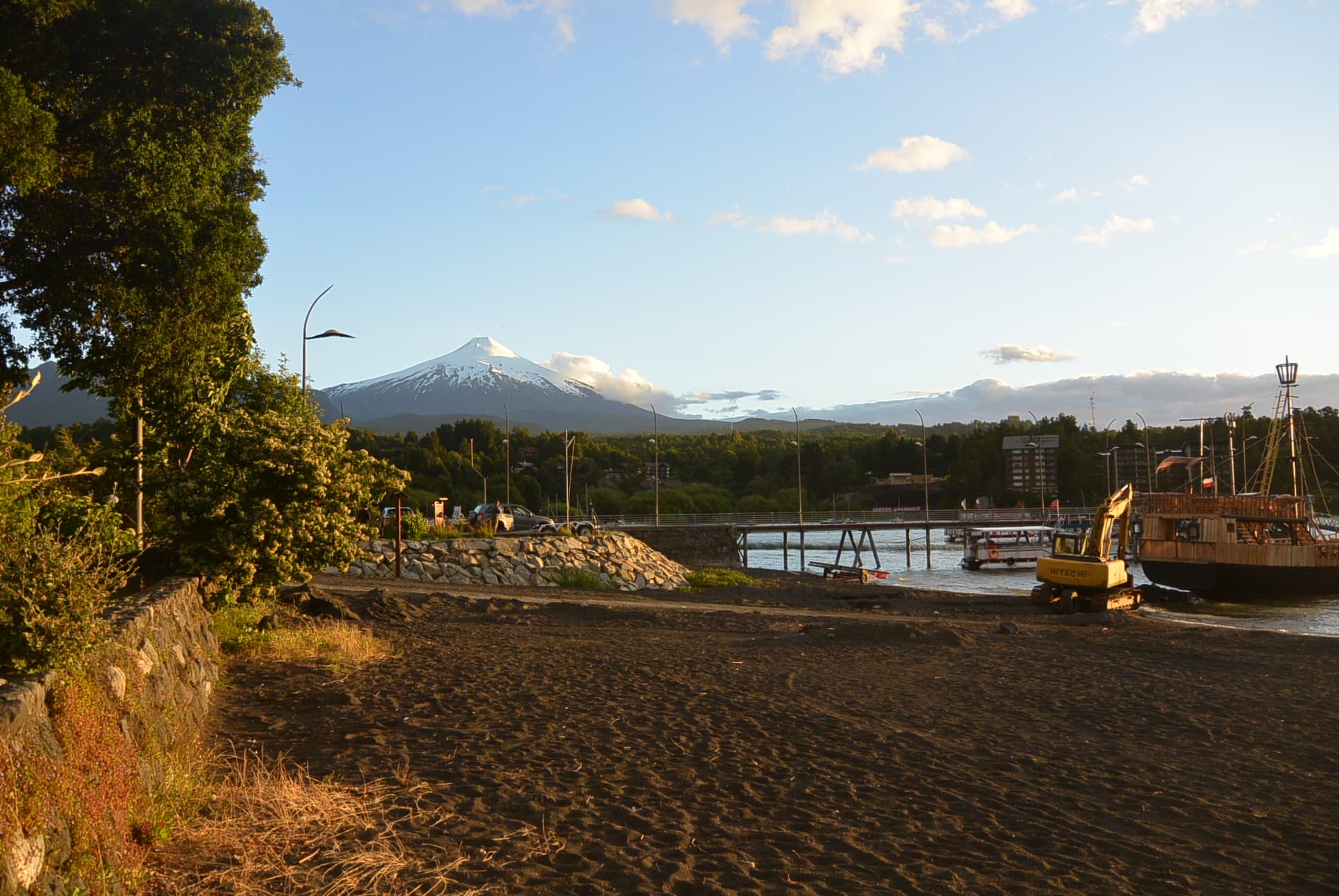 Der Villarrica von Pucón