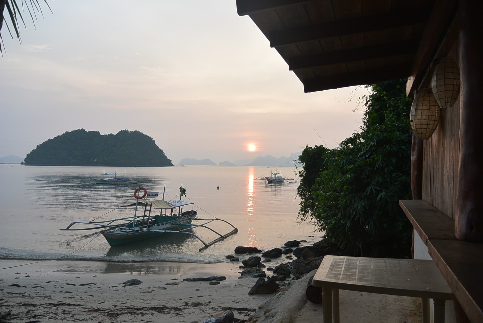 Der Sonnenuntergang bei Las Cabañas