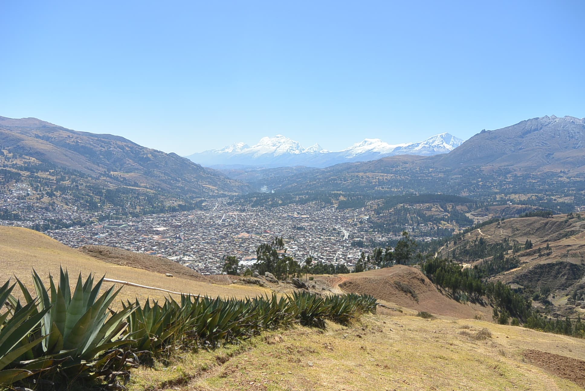 Auf dem Weg zurück nach Huaraz