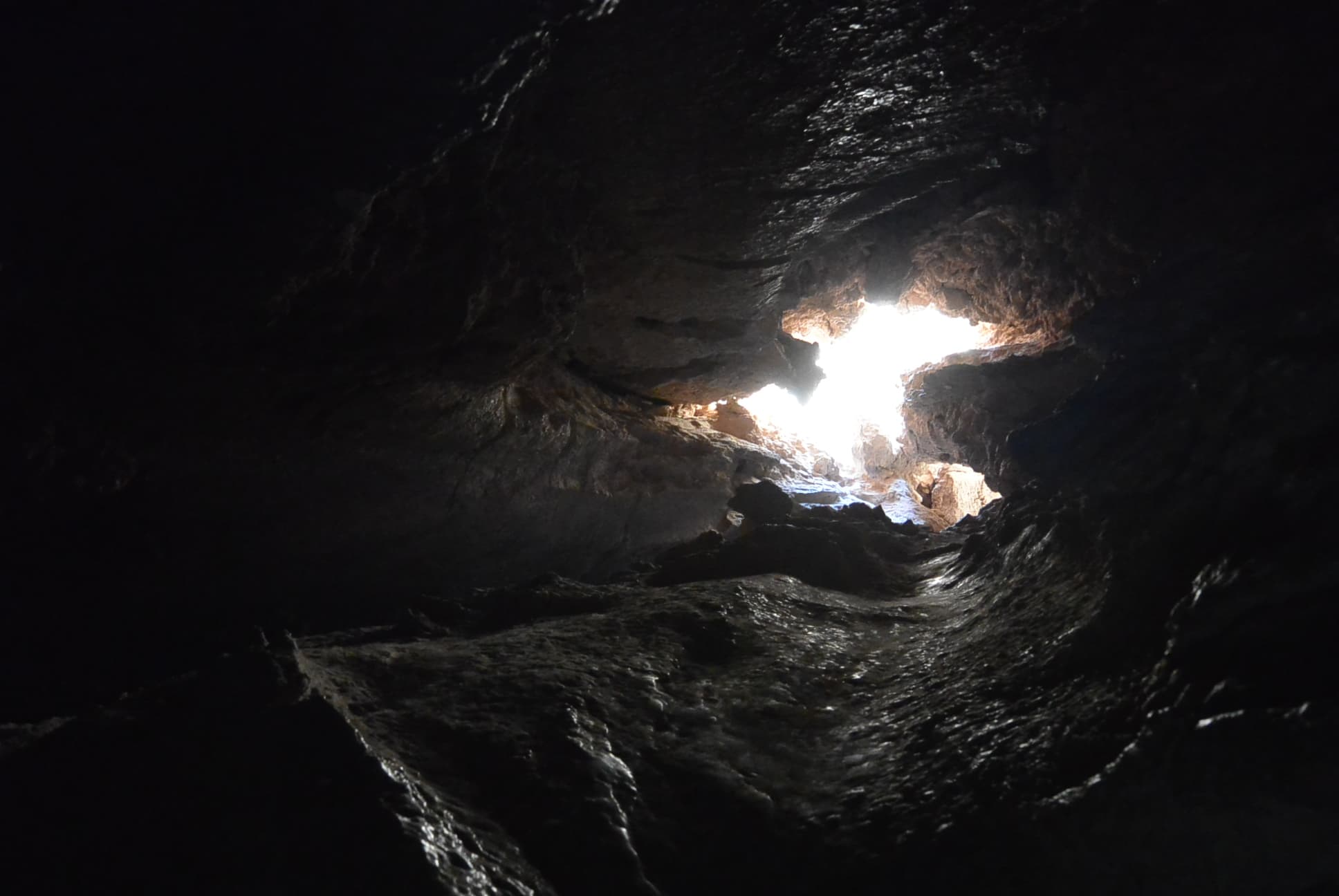 Das Licht am Ende der Höhle