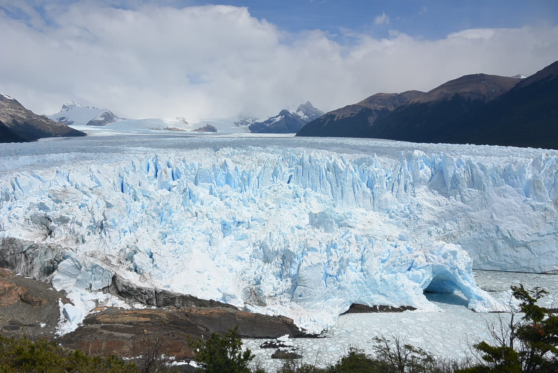 Der Perito Moreno von der anderen Seite