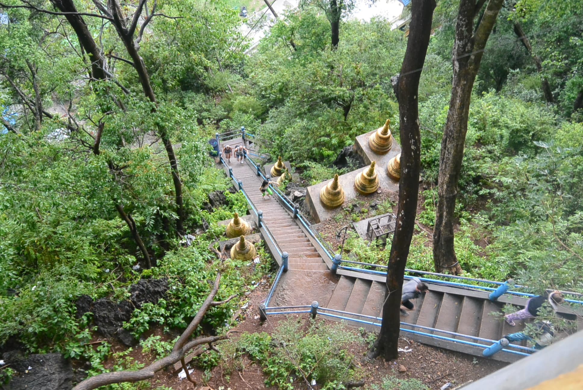 Treppen, Treppen und noch mehr Treppen