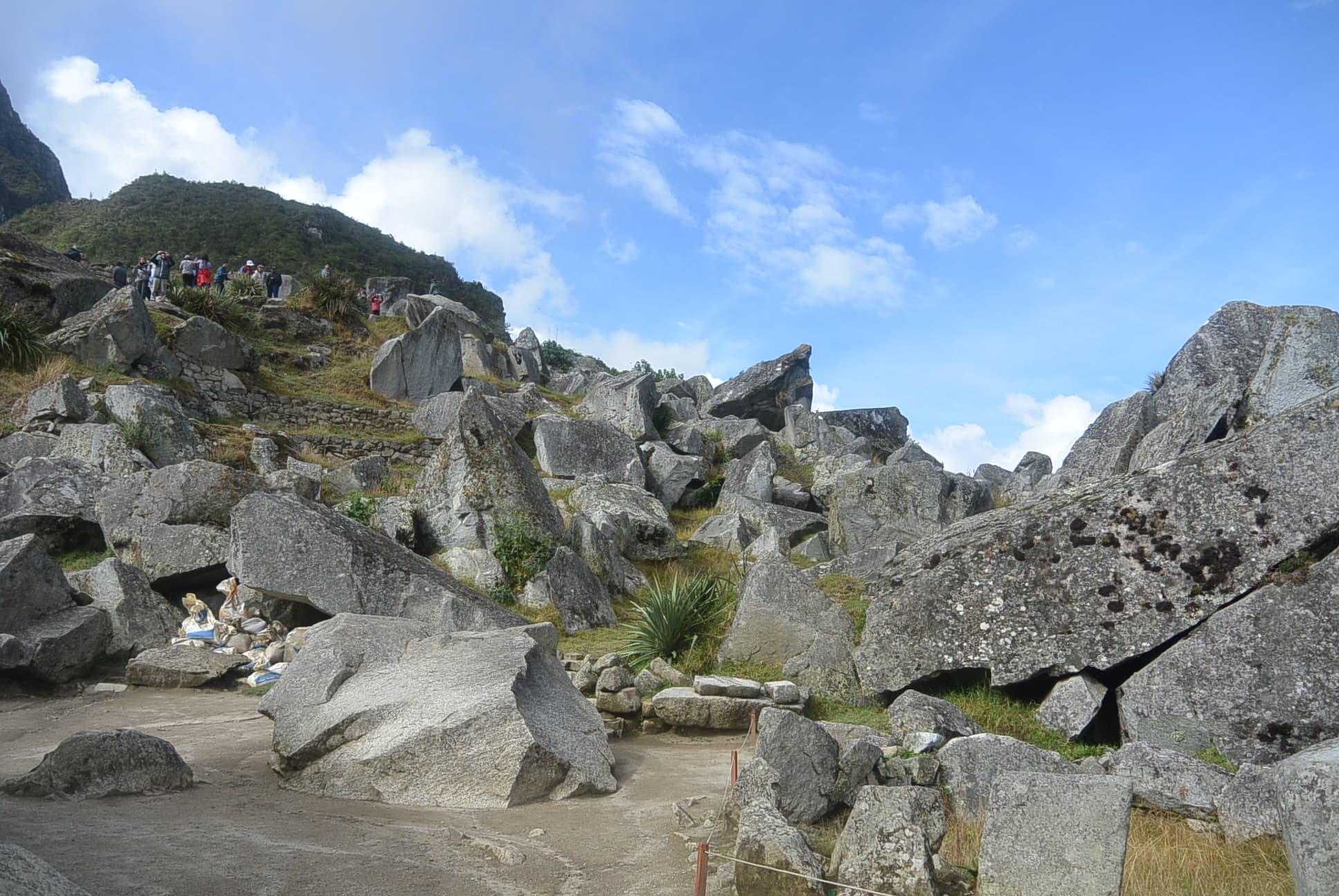 Felsen in Machu Picchu