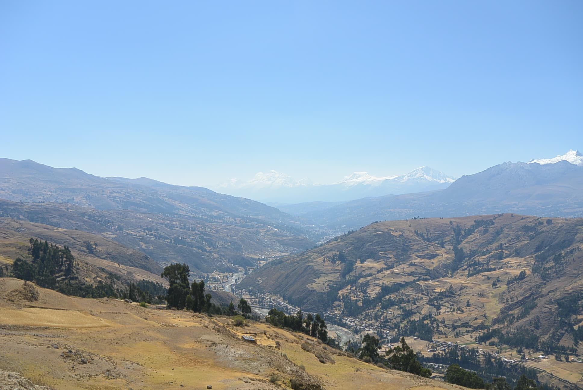 Blickrichtung Huaraz