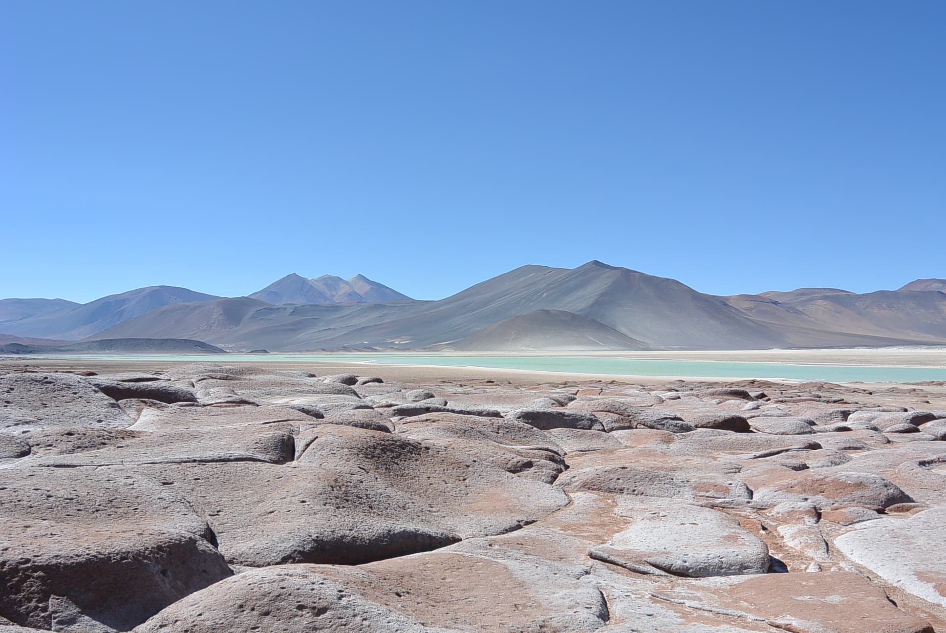 Die Piedras Rojas mit Lagune