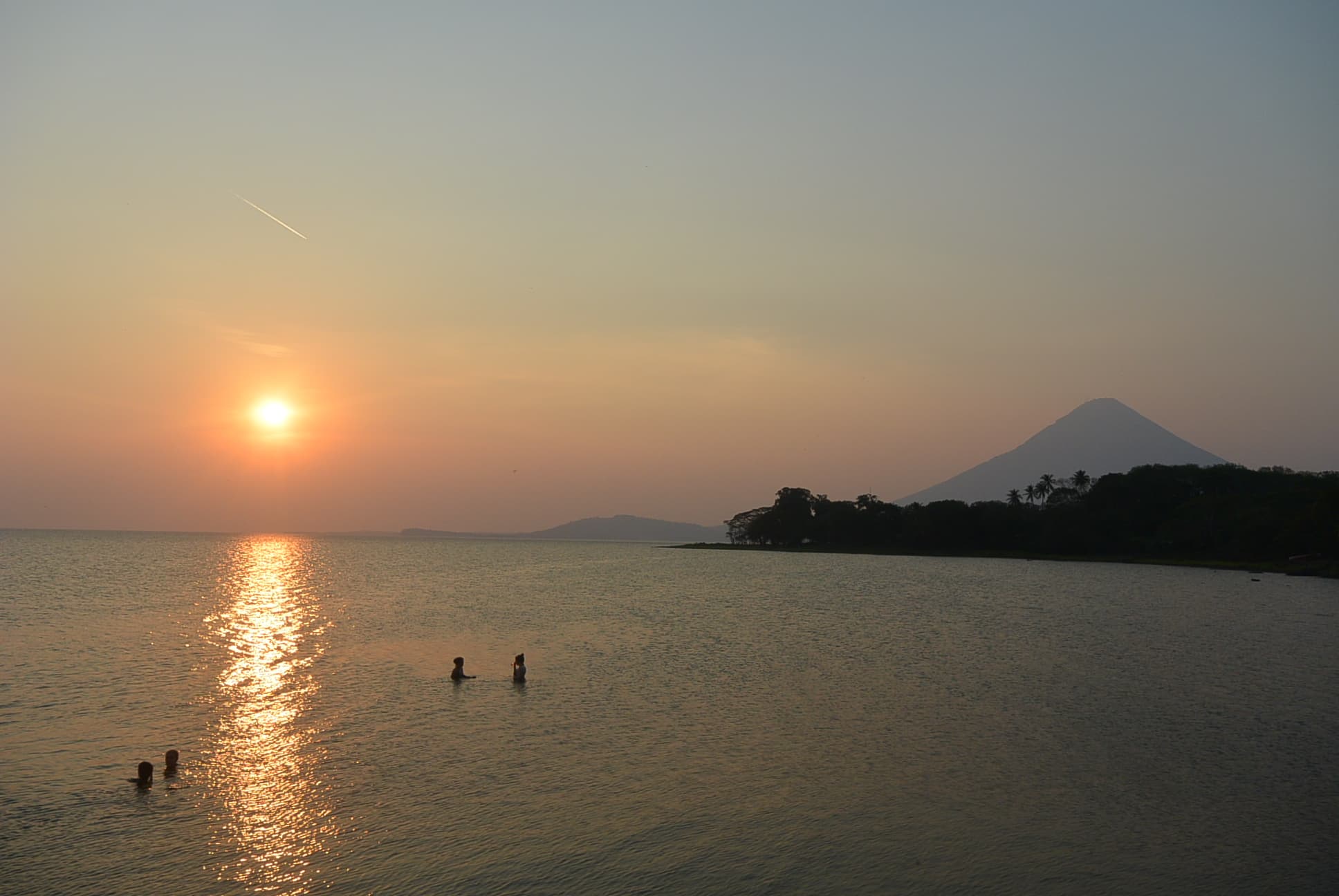 Concepción und Sonnenuntergang