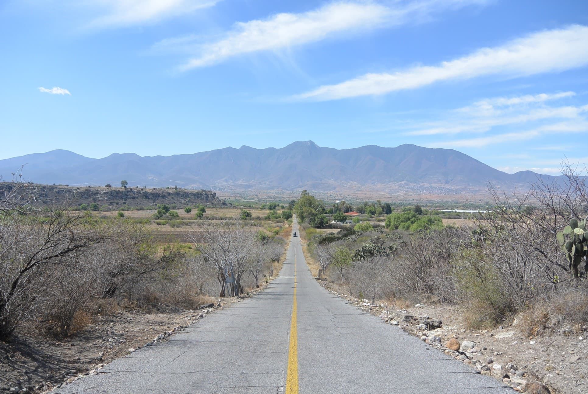 Die Strasse nach Yagul