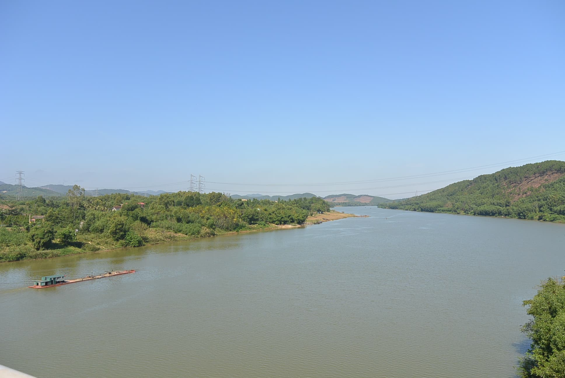 Ein Fluss unterwegs