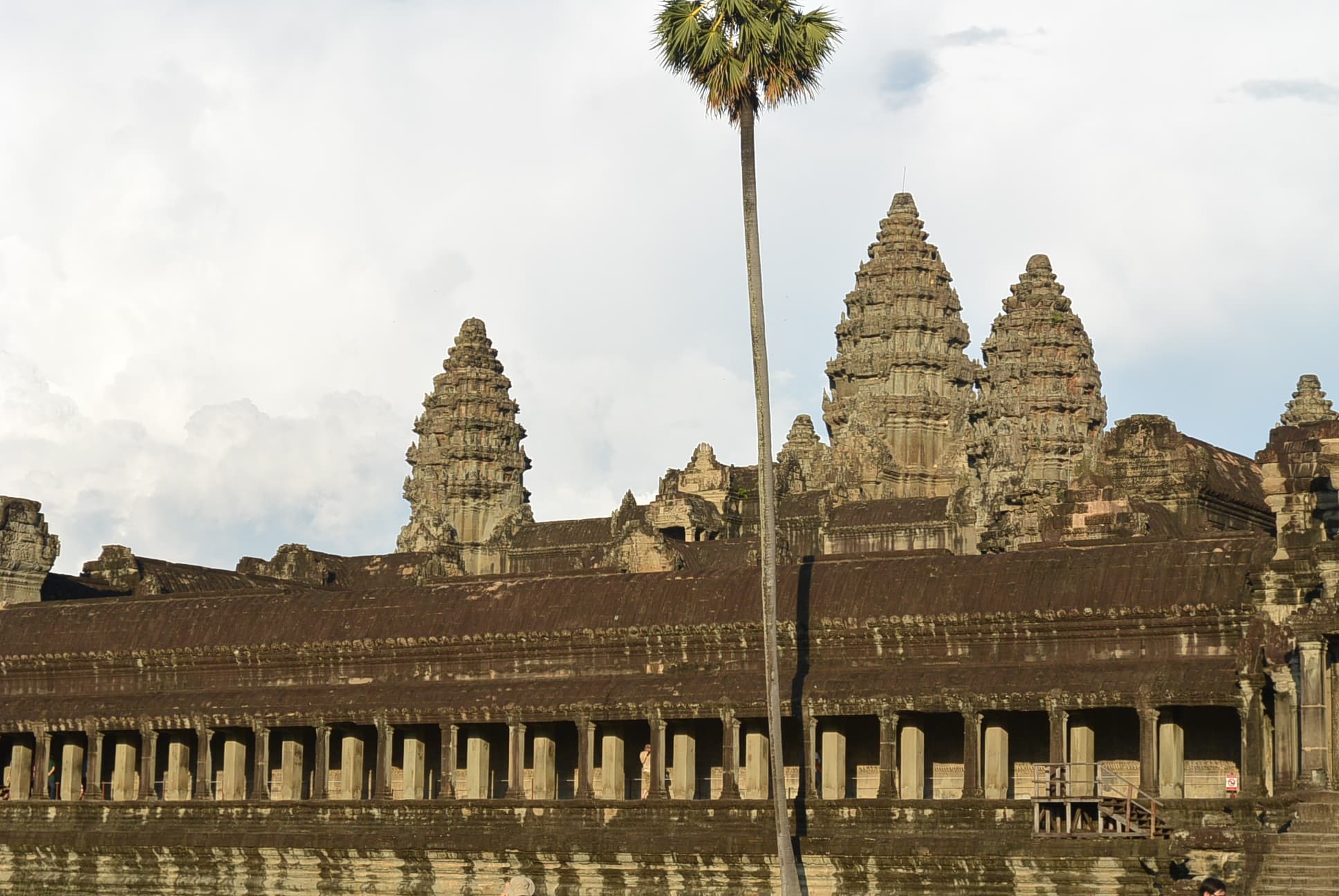 Angkor Wat im letzten Licht des Tages