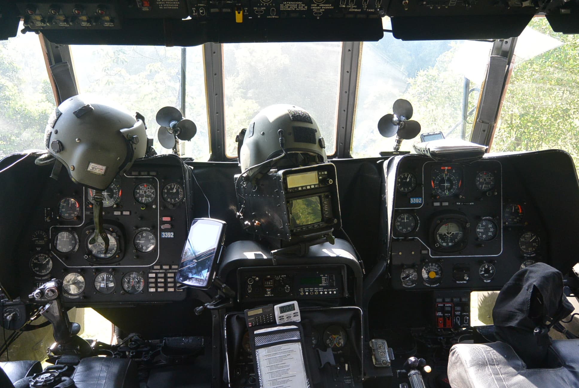 Schon mal in einem Helikopter-Cockpit gewesen?