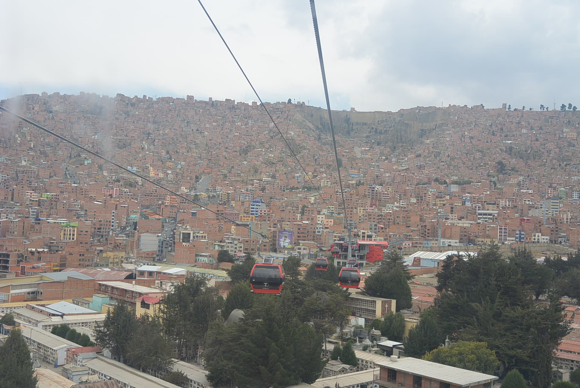 Die Seilbahn von La Paz